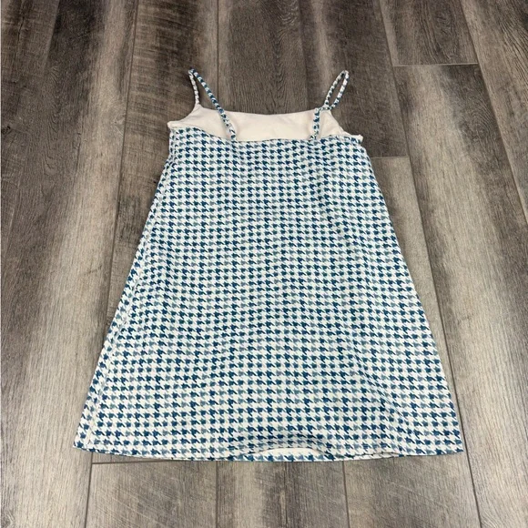Z Supply Blue Houndstooth Dress - Picture 6 of 14